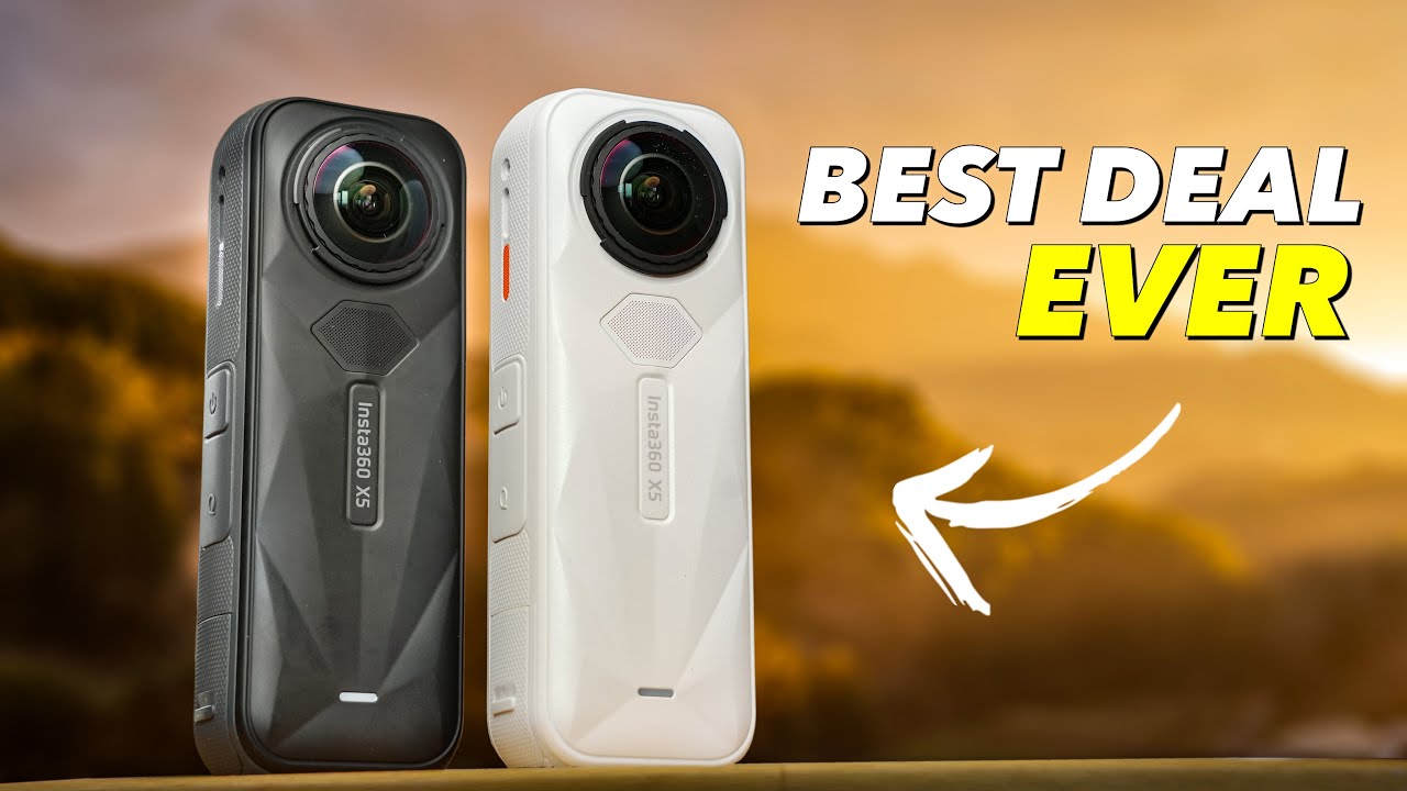 Insta360 X5 Black vs Satin White & The Best Deal Ever!