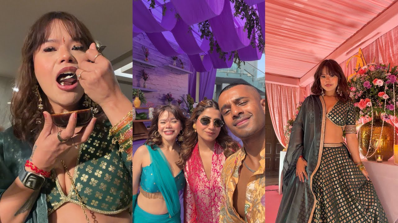 What I Ate In An Indian Wedding ( Trying To Diet ) 🤭