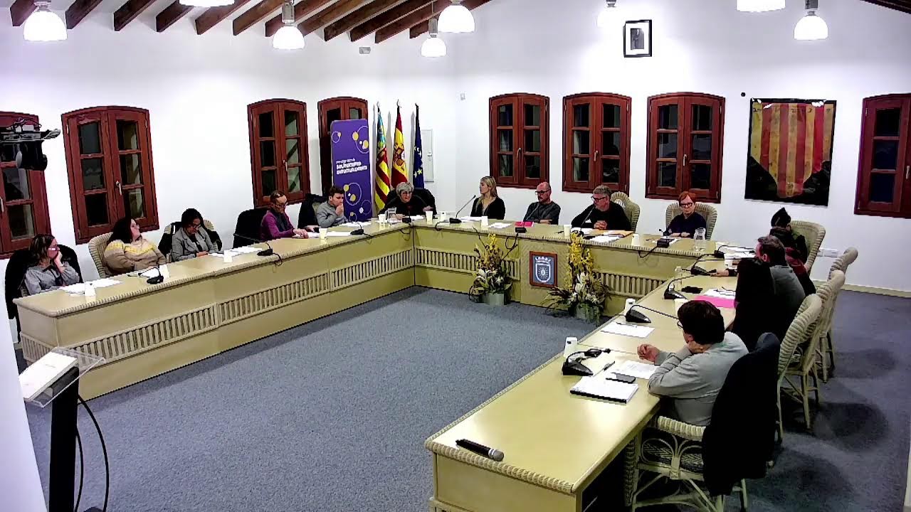 PLENARI ORDINARI AJUNTAMENT DE GATA 25/11/2025