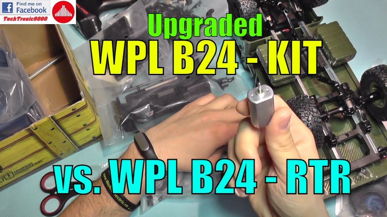 WPL B24 KIT vs. WPL B24 RTR - Upgraded Model - Overview & Comparison
