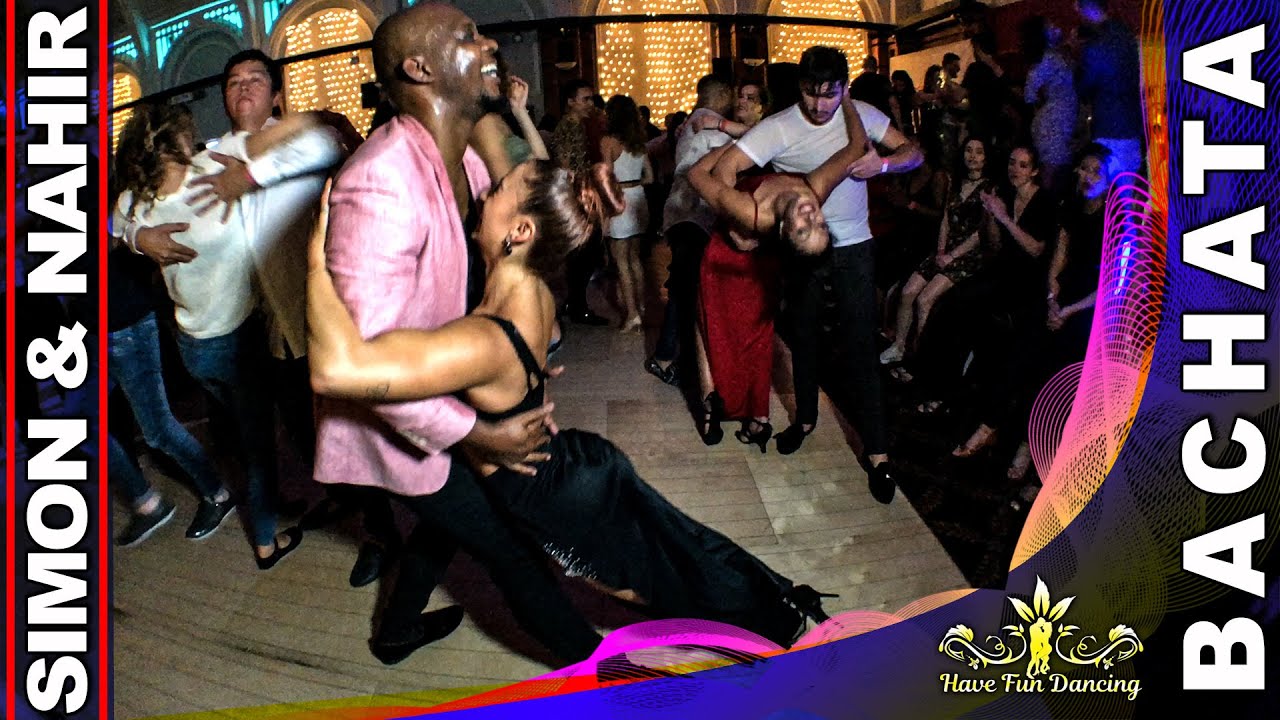 Bachata social dance by Simon & Nahir Romano, Impossible-Dj Khalid