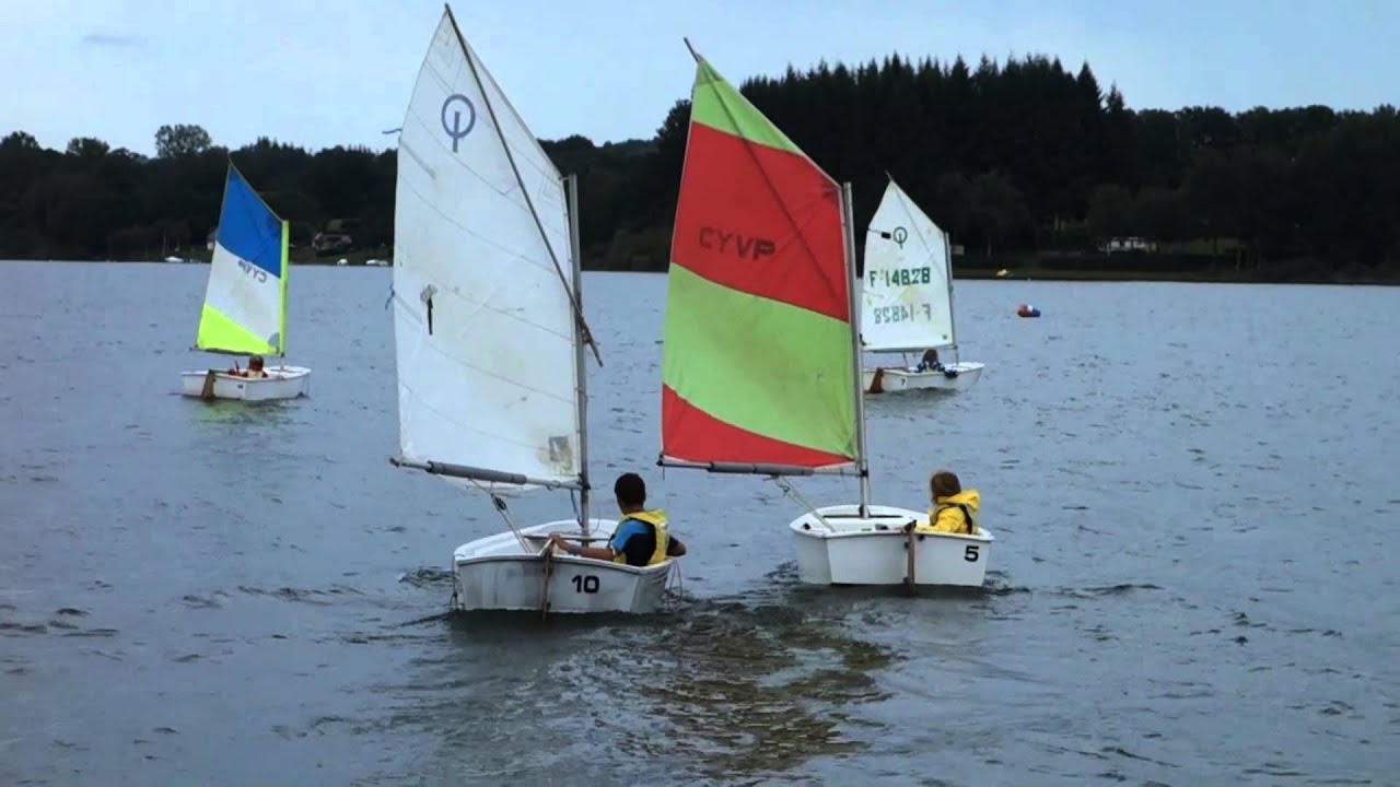 Cours d'Optimist aout 2014