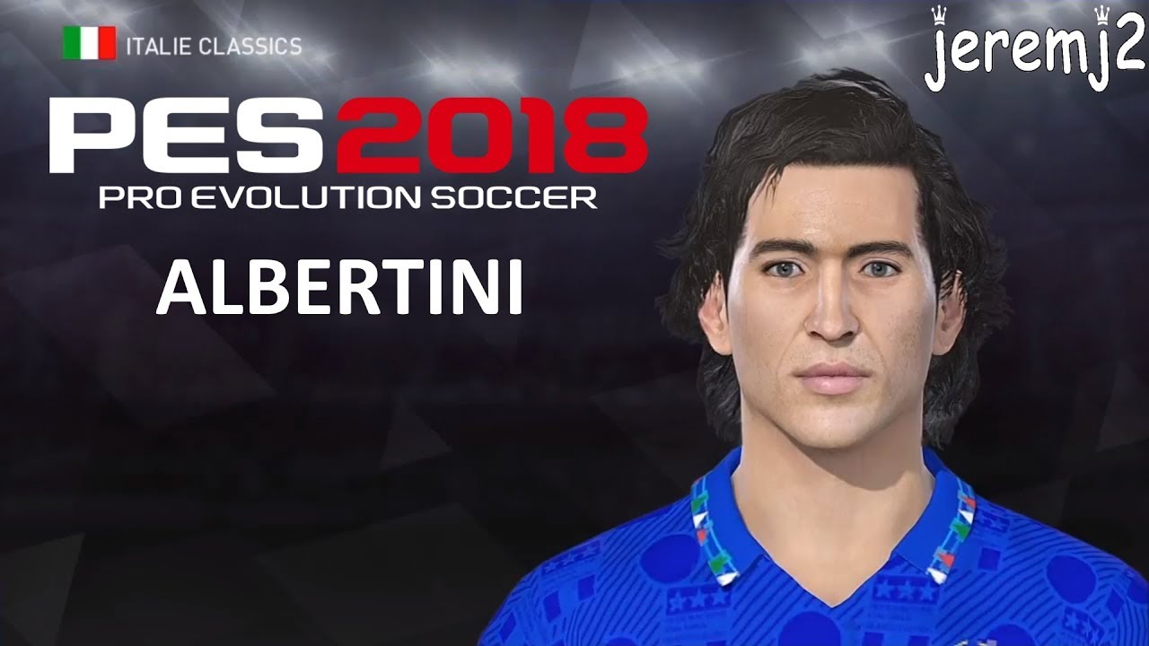 D. ALBERTINI Face + stats edit PES 2018 ou 2019 (Italie classics)