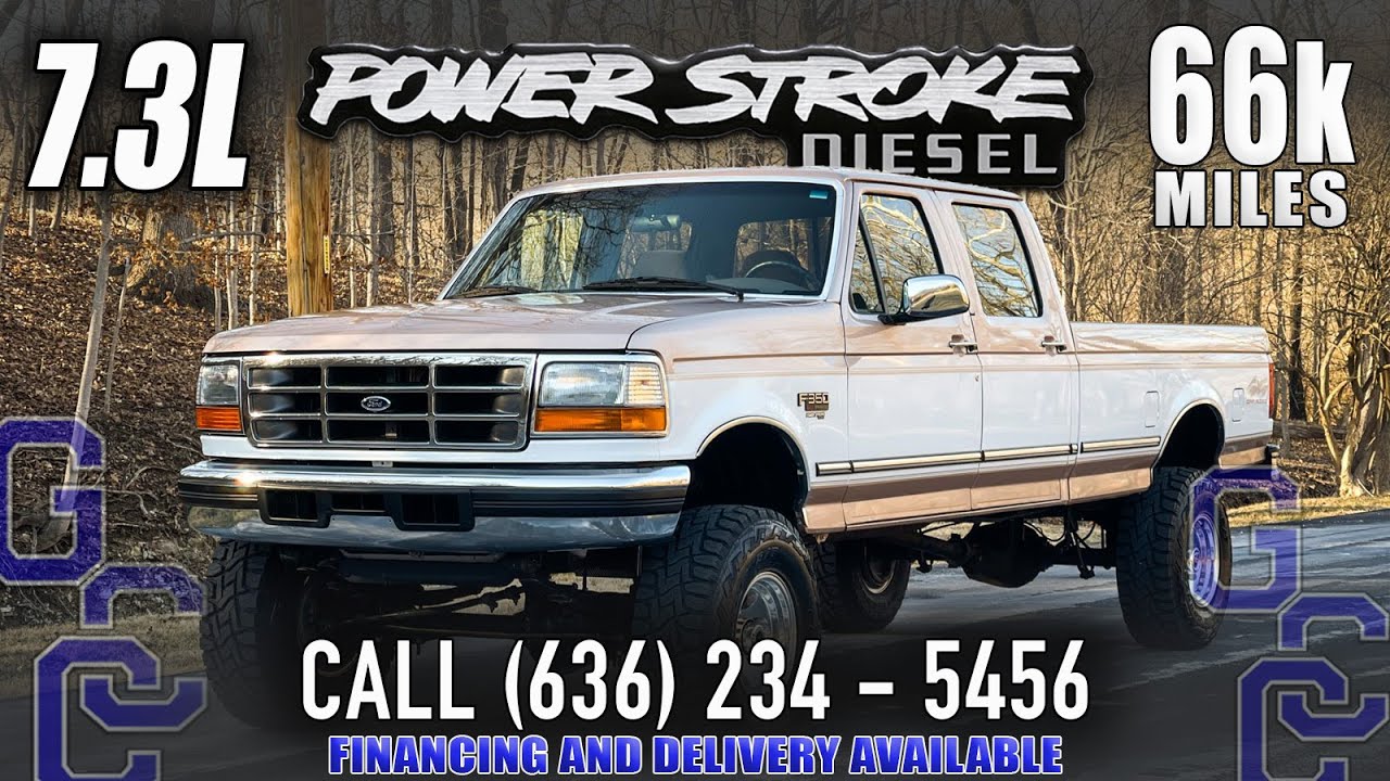 Продаётся 7.3 Powerstroke: Ford F-350 4x4 OBS 1997 года выпуска с пробегом всего 66 тыс. миль