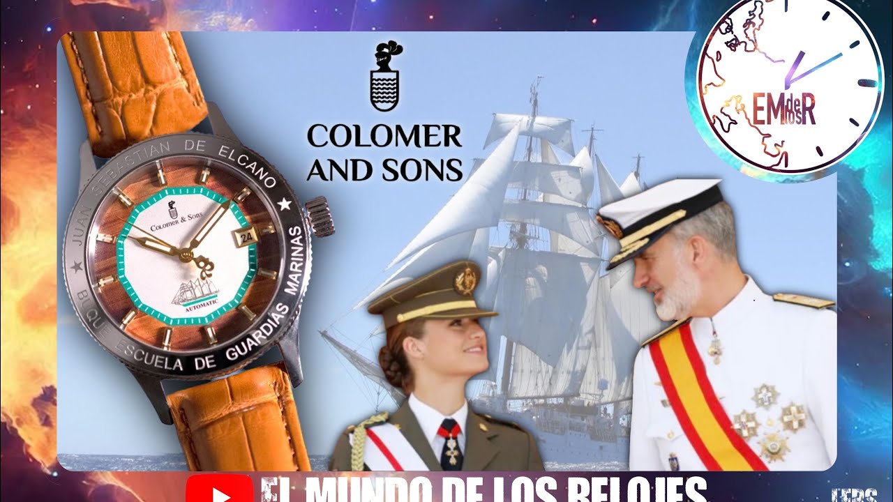 🇪🇸 ¡Un Reloj QUE HONRA LA HISTORIA!…El Juan Sebastián de Elcano en tu muñeca - Colomer and Sons