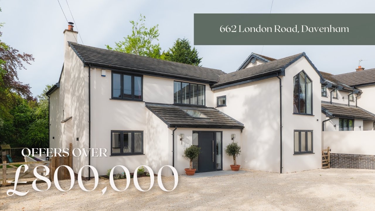 A special extended Davenham home on a large plot