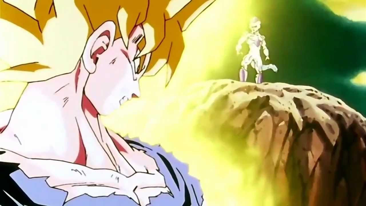 Goku vs Frieza - SSJ1 for the first time (with subtitles) - Dragon Ball Z [AMV] - Unstoppable (Sia)