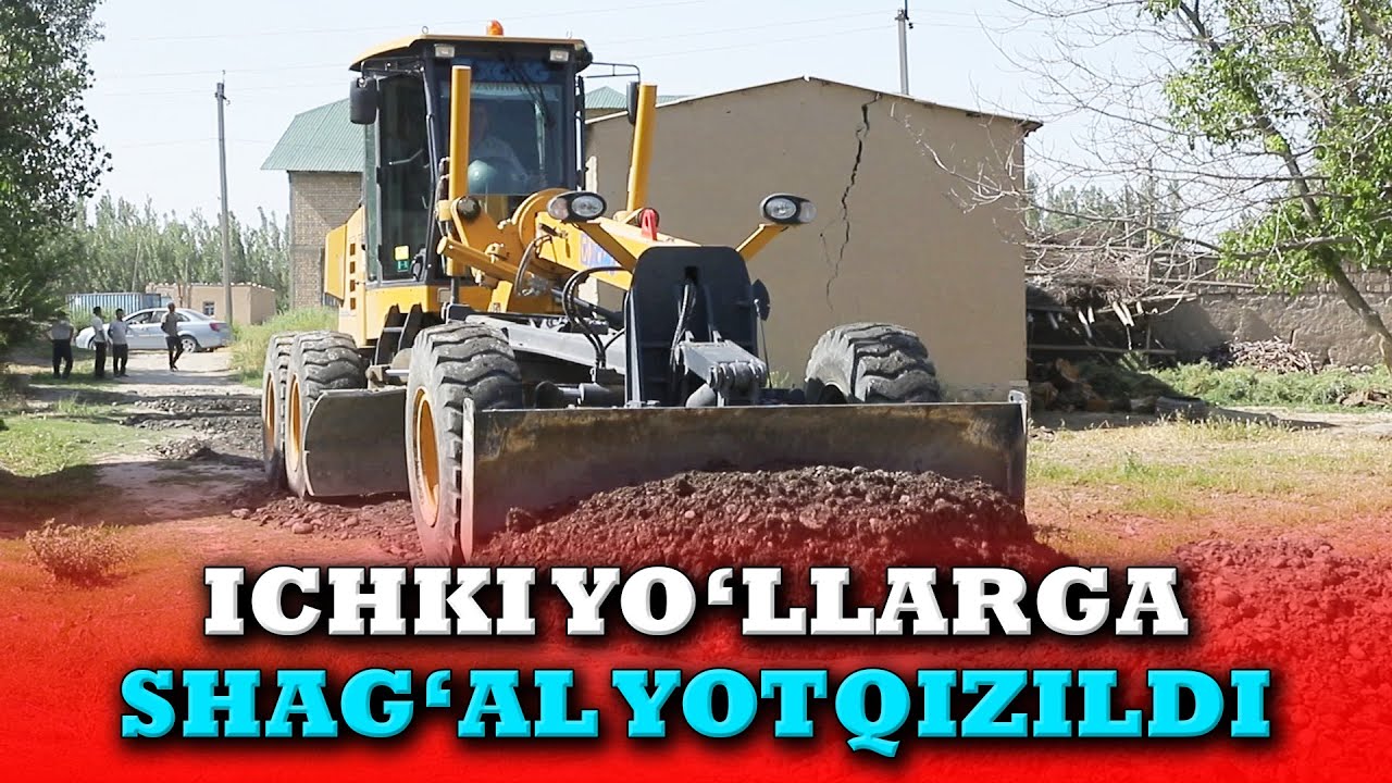 Pastdarg'omda Madaniy yurish va Elbek mahallalari ichki yo'llariga shag'al yotqizildi.