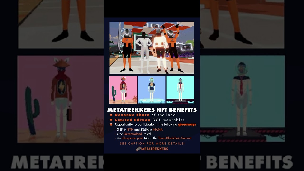 Metatrekkers NFT Benefits Reels