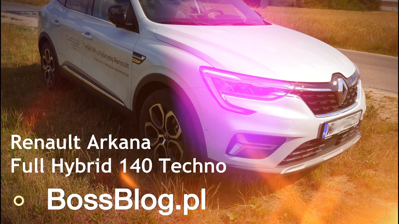 Renault Arkana E-Tech 143 KM Full Hybrid Techno - twardy orzech do zgryzienia