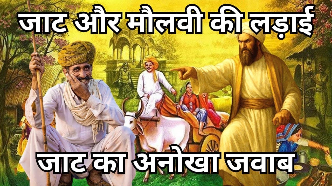 जाट और मौलवी का झगड़ा, जाट ने की मौलवी की बोलती बंद | हिंदी कहानी | Hindi Kahani