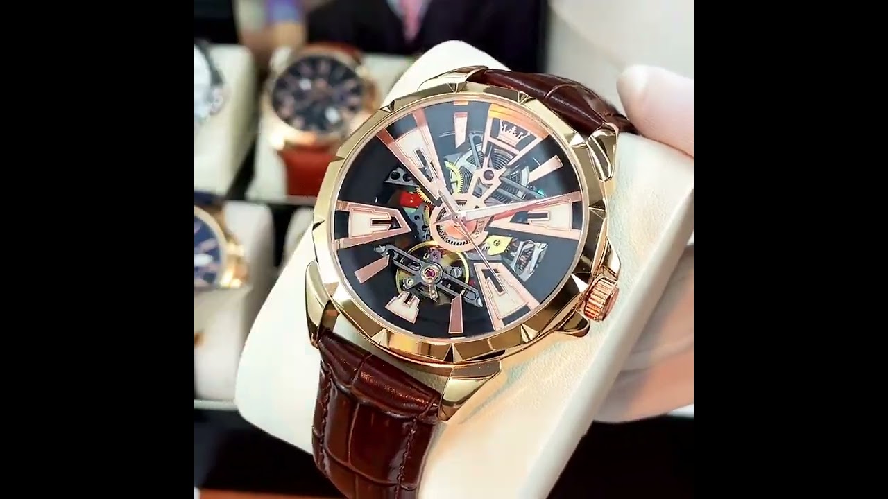 [New Arrival] Olevs Men’s Watch 7051 - 42mm, Mechanical movement, 3 Colors optional 