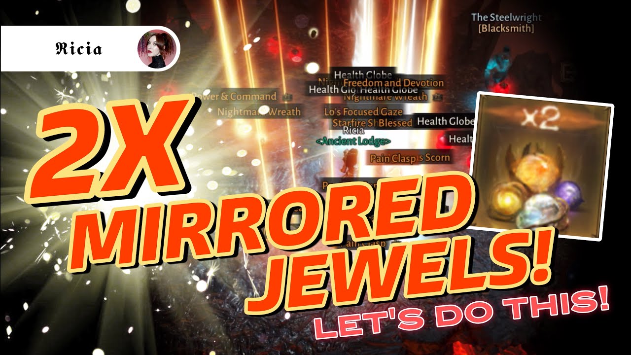 MIRRORED JEWELS! Let&rsquo;s Burn Some Crests! Diablo Immortal.