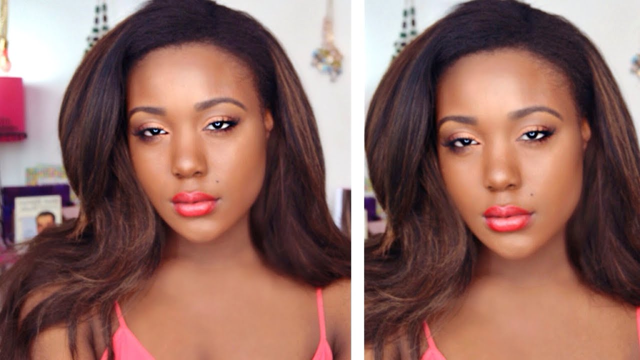Everyday Beggingers Makeup Tutorial I Copper Eyes & Peach Lips Spring Makeup 2015 For Brown Eyes