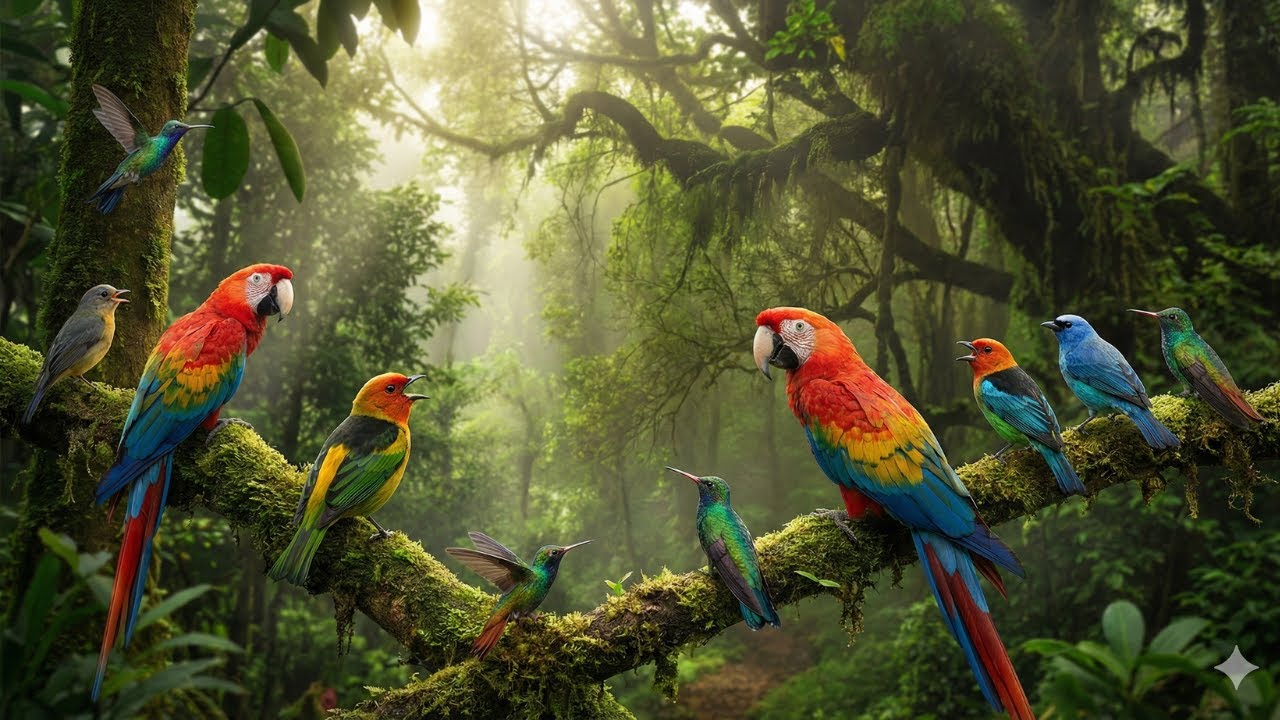 Top 200 Best Natural Bird Sounds 🐦 Relaxing & Healing Birdsong