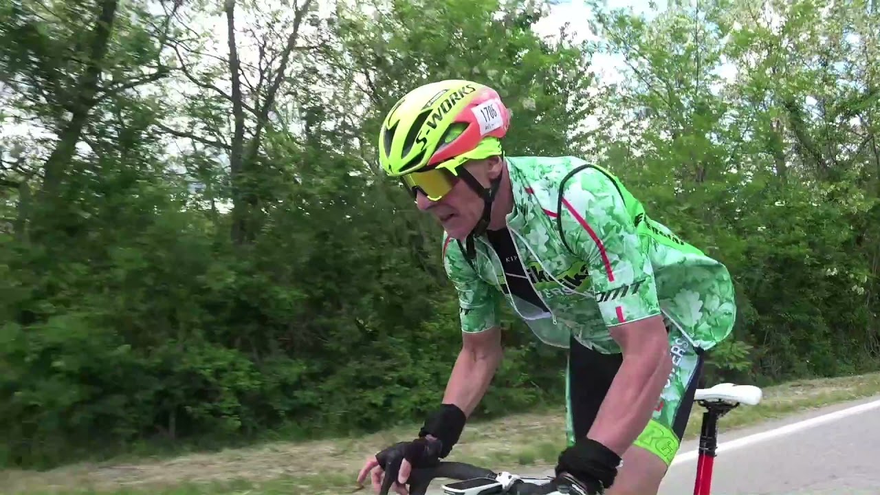 Leonardo Olmi at Giro-E 2021 on Passo del Carnaio climb (Romagna - Italy).