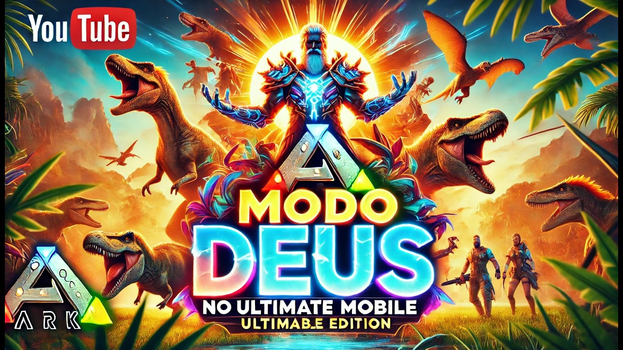 NOVO GOD CONSOLE ARK ULTIMATE MOBILE como ativar e usar COMANDOS ESPECIAIS