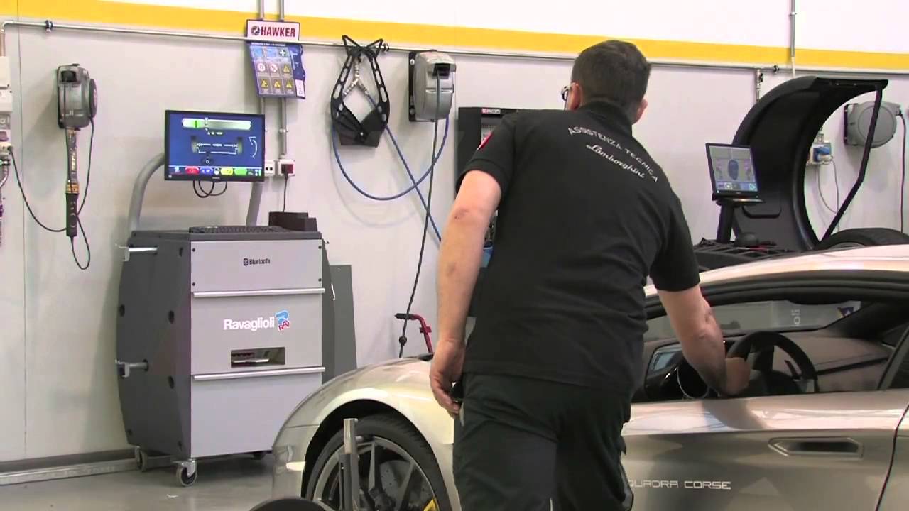 Ravaglioli RAV TD3000HP.B Achsmessgerät / Achsmessanlage 3D - Lamborghini