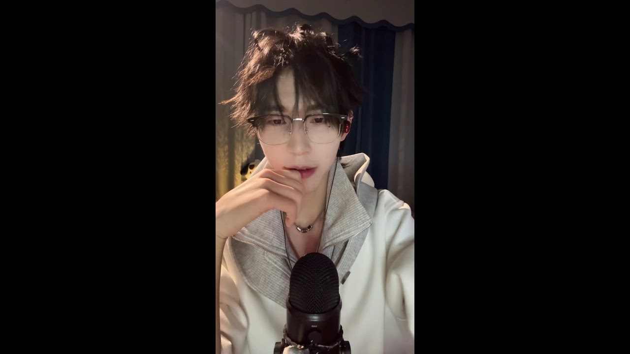 🛑【LIVE NOW】🌙 Ren: Deep sleep boyfriend voice & mouth sound