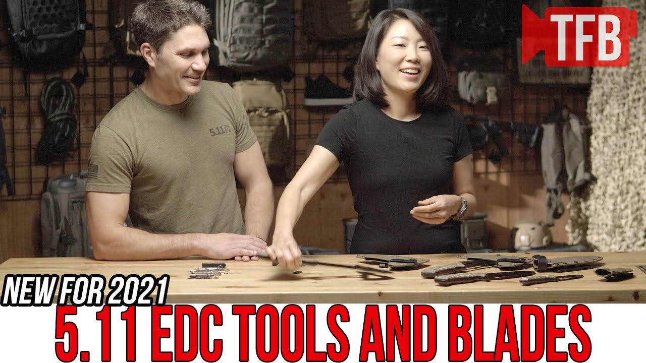 NEW 5.11 EDC Tools and Blades #GunFest2021