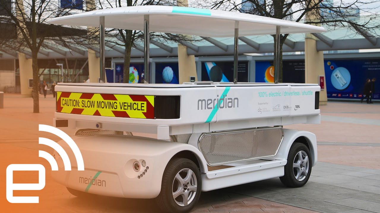 The autonomous Meridian shuttle | Engadget