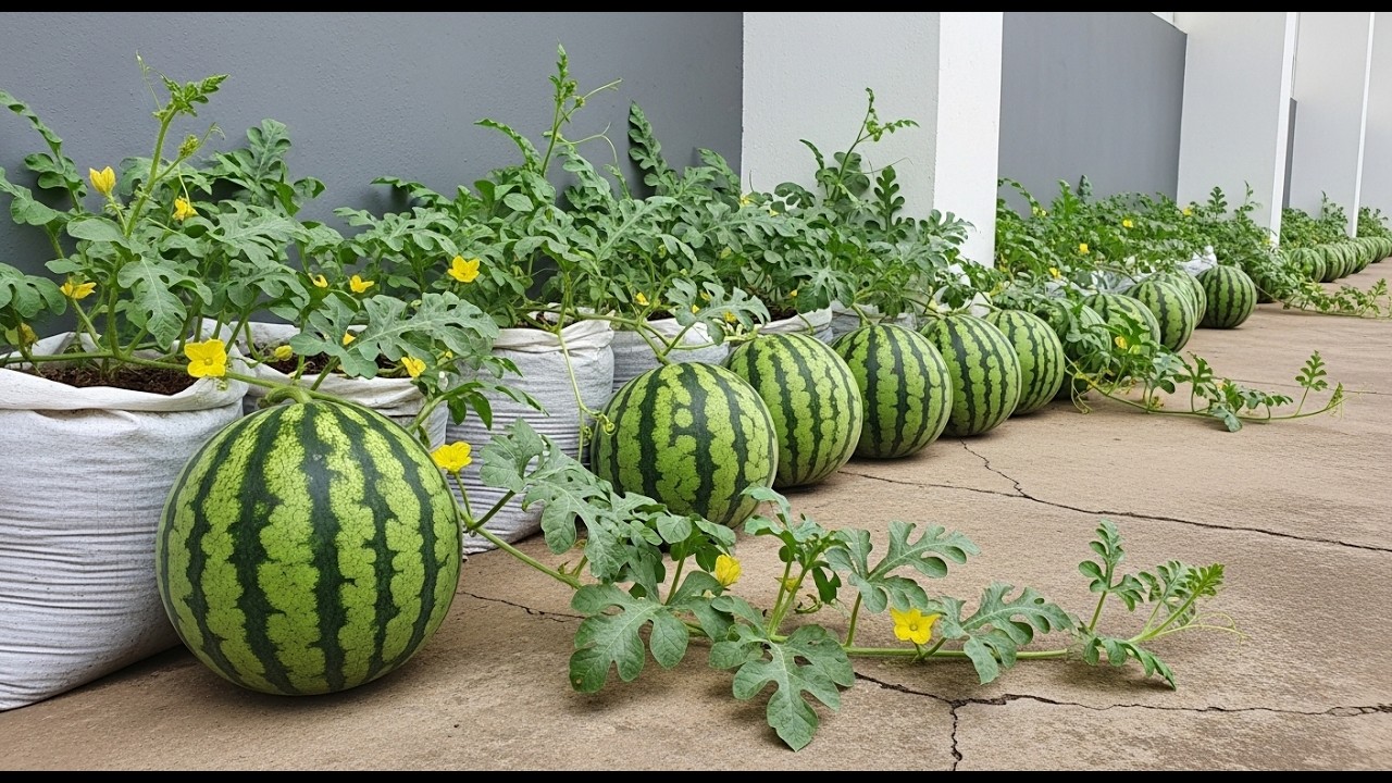 You Won’t Believe These Watermelons Came From Bags