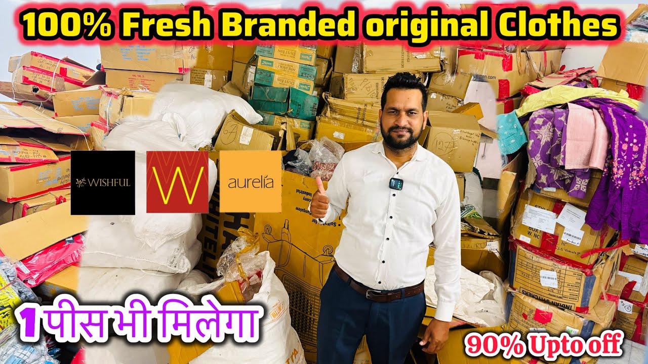 100% Fresh Branded Original Clothes | Export surplus warehouse Delhi | Kids Clothing with brand tag