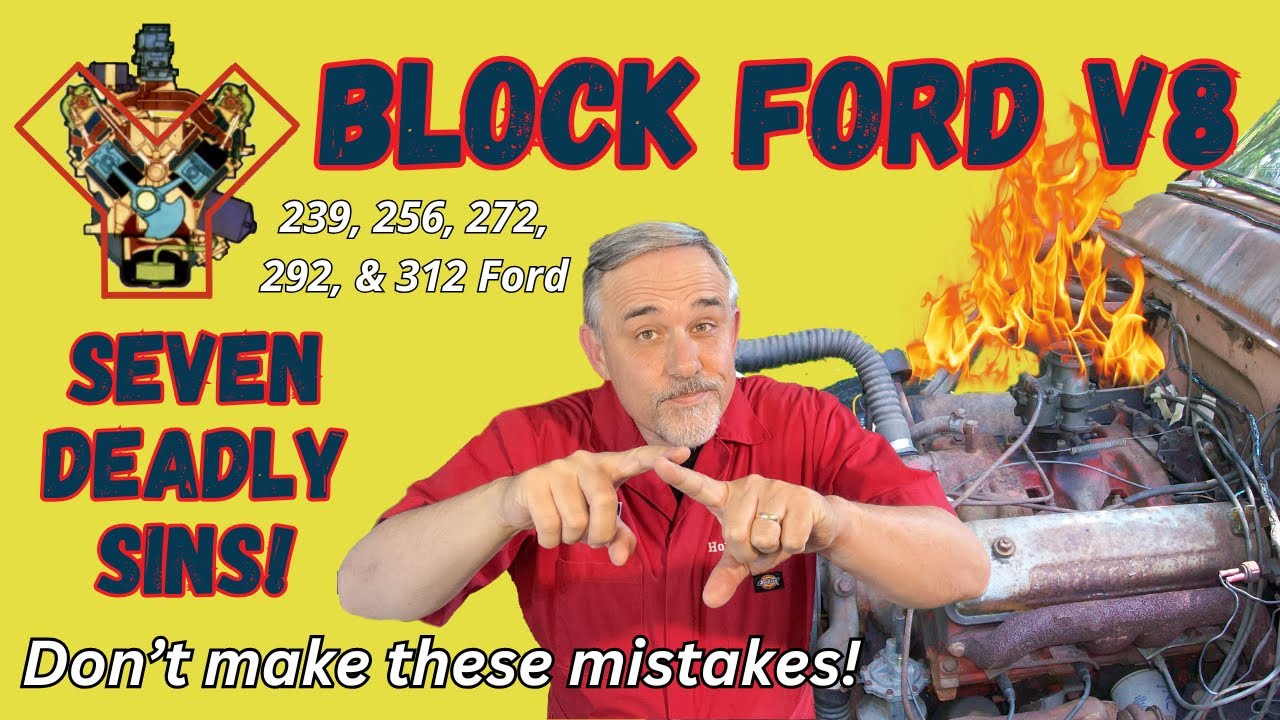 Как избежать 7 самых распространенных ошибок Y-блока Ford V8!