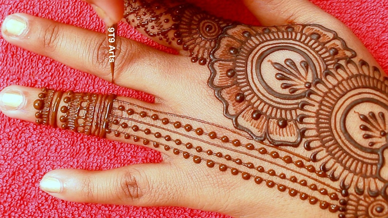 Easy Eid Mehndi||Simple Mehendi Designs||back Hand Mehndi Design Wedding 2026||Jewellery mehndi