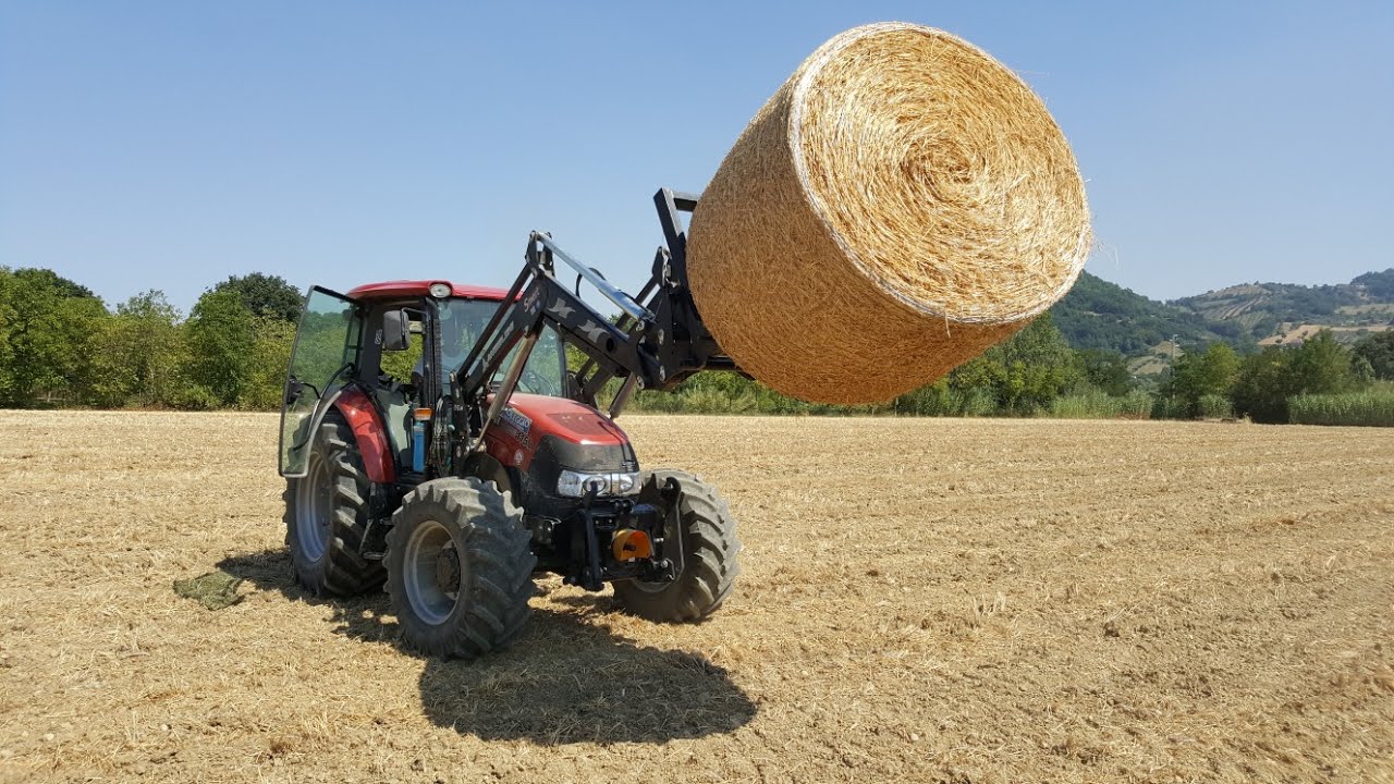 ROTOBALLE 2017... La raccolta | NEW HOLLAND L85 | CASE IH FARMALL 115 A