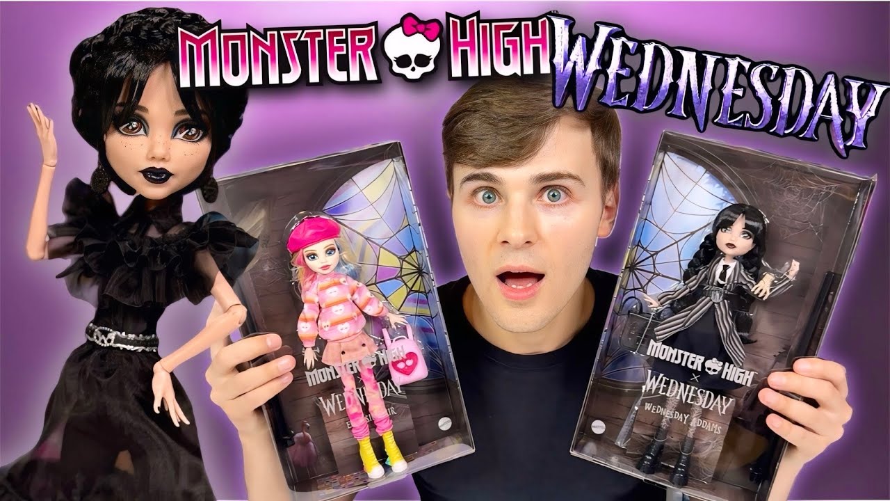 I Bought ALL The Wednesday x Monster High Dolls! My HONEST Thoughts! Unboxing & Review!