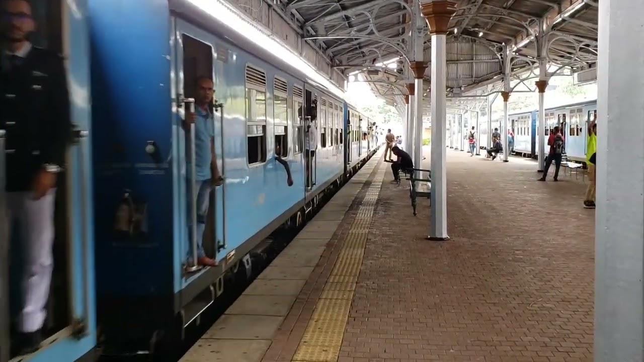 Train from Colombo Fort to Kandy