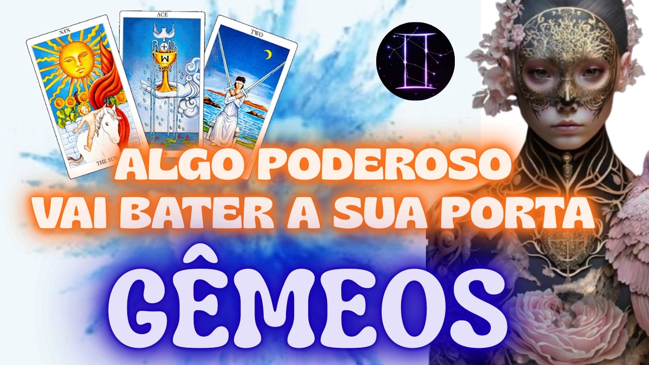 GÊMEOS ♊VOCÊ TERÁ A MAIOR SURPRESA DA SUA VIDA! ALGUÉM IMPORTANTE ESTÁ A CAMINHO DO SEU DESTINO 