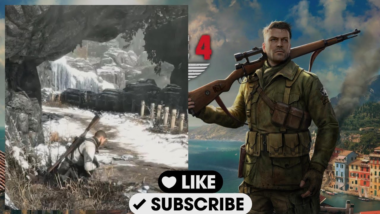 ВНЕЗАПНО... НОВАЯ, ЗИМНЯЯ ЛОКАЦИЯ В SNIPER ELITE!!! (Sniper Elite #19)