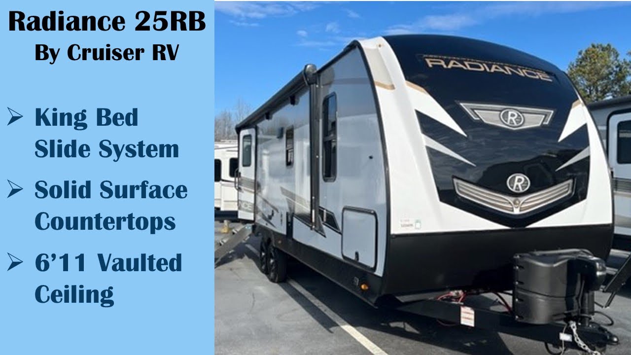 FANTASTIC Couples Camper! 2023 Cruiser RV Radiance 25RB