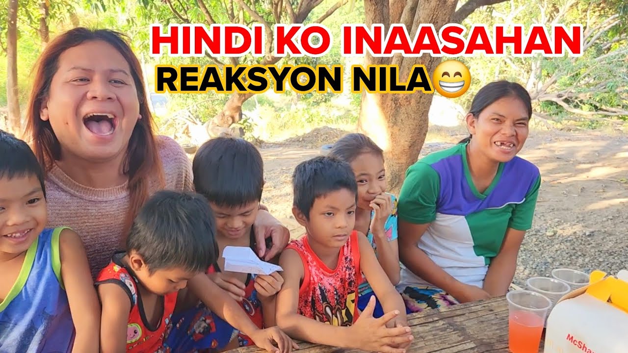 SABAY-SABAY KAMI KUMAIN GRABE ANG SAYA NILA!