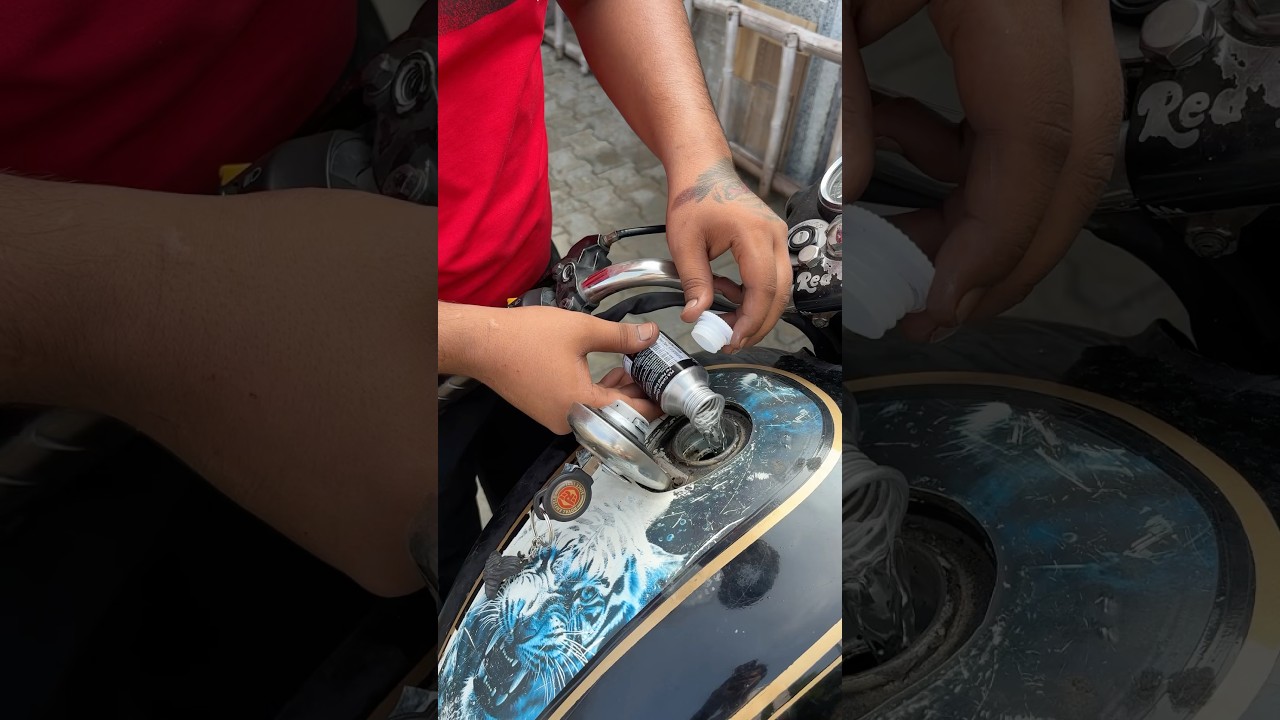 Yamaha peo carbon cleaner #yamaha #bullet350 #enginecleaning