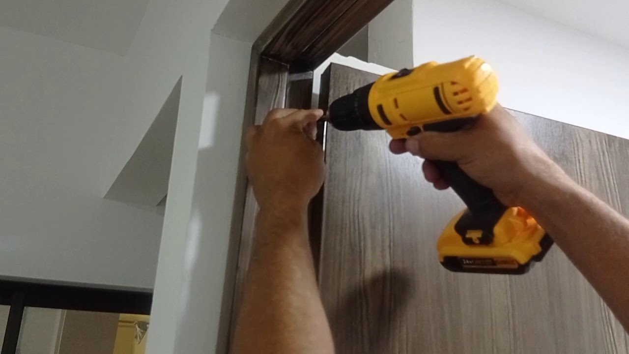 CÓMO INSTALAR PUERTA CON MARCO, FACIL PASÓ A PASÓ
