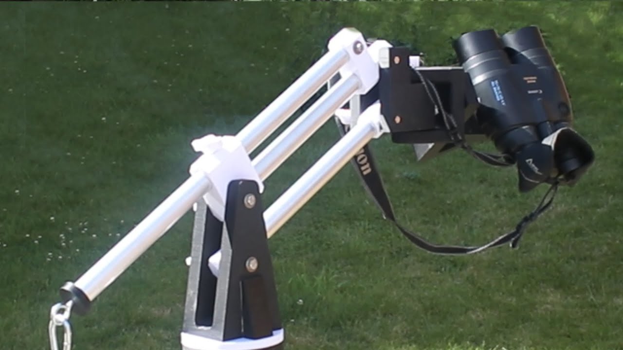 Parallelogram Mount 3D Printed DIY Build for Binoculars Astronomy