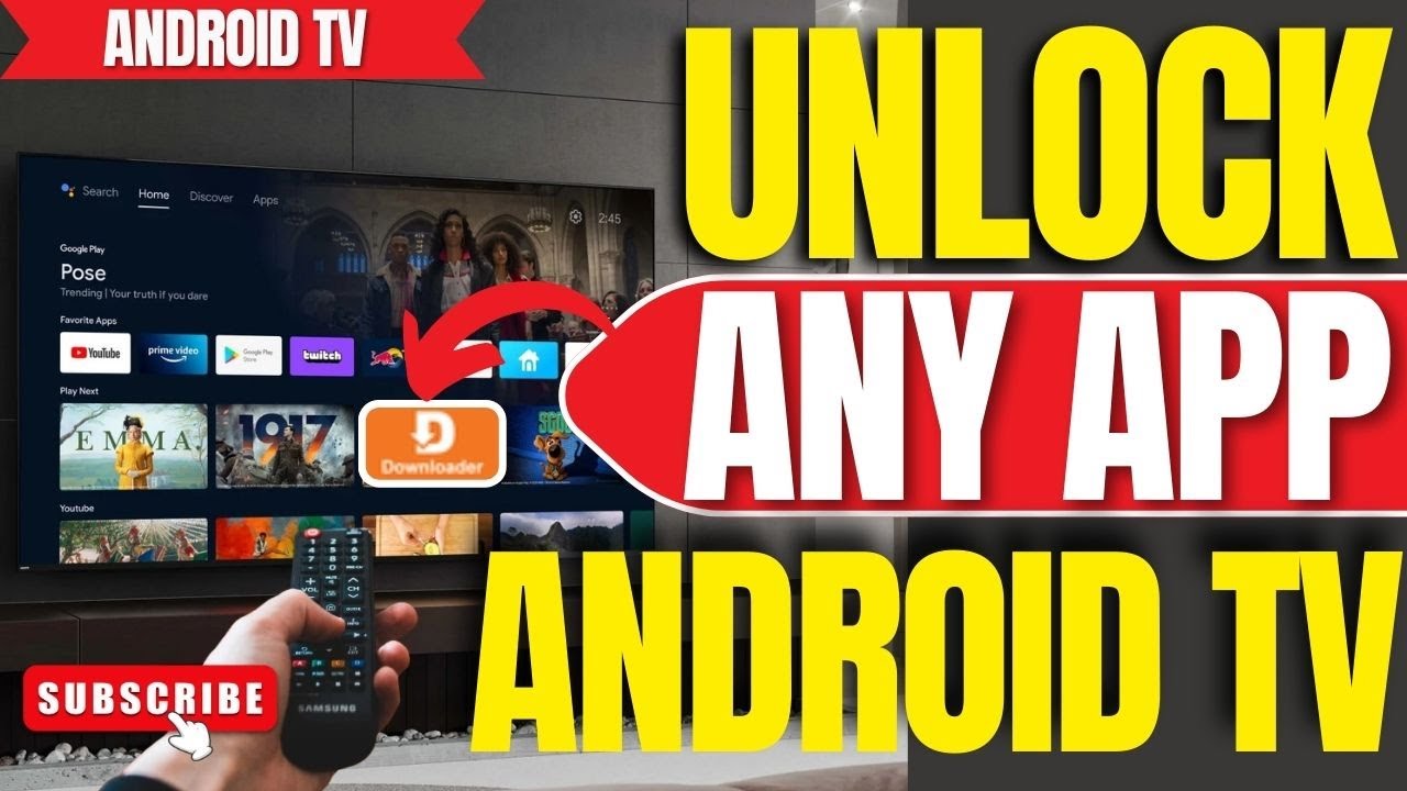 🔓Мгновенно разблокируйте лучшие приложения для Android TV: ведущие магазины приложений, о которых...