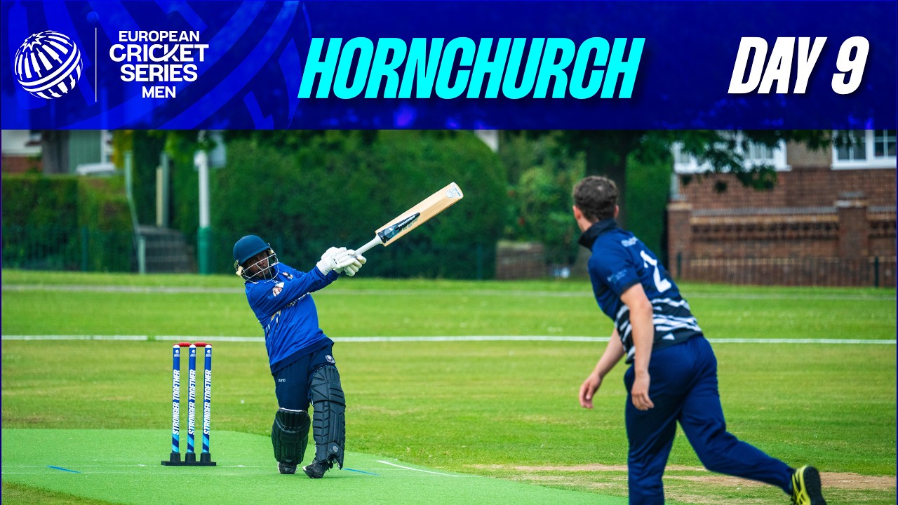 🔴 ECS England, Hornchurch | Day 9 | 6 Aug 2026 | T10 Live Cricket