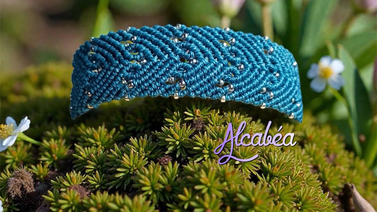 Tutoriel Micro-macramé bracelet 