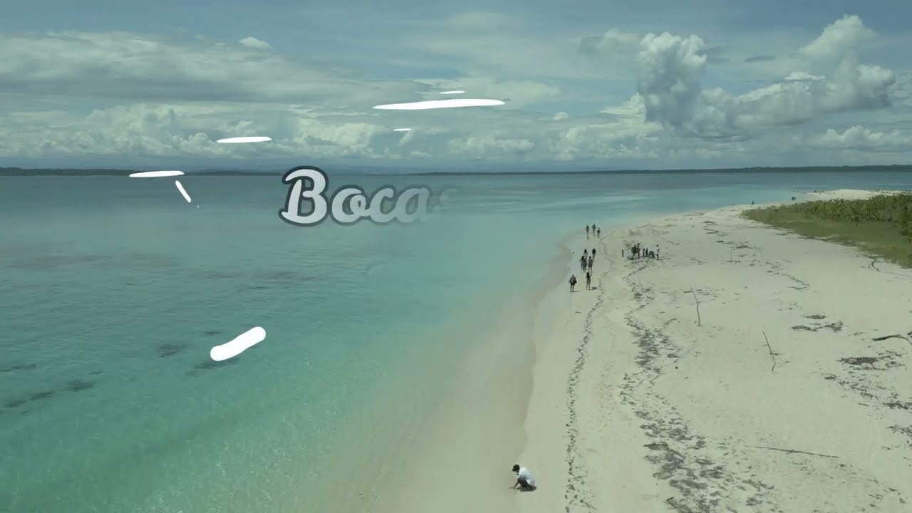 BOCAS DEL TORO , PANAMA - CAYO ZAPATILLA