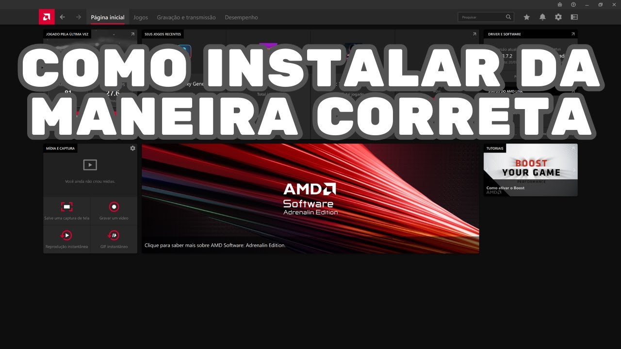 COMO INSTALAR OS DRIVERS DA AMD DE MANEIRA CORRETA E EVITAR MUITOS PROBLEMAS + COMO DESATIVAR O MPO