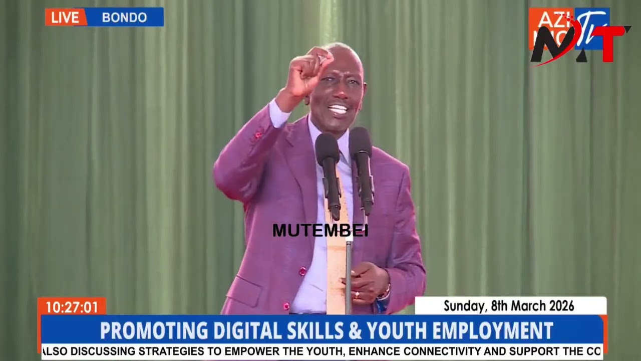 CROWD CHEERS! Ruto’s Powerful Speech Stuns United Opposition in Bondo!