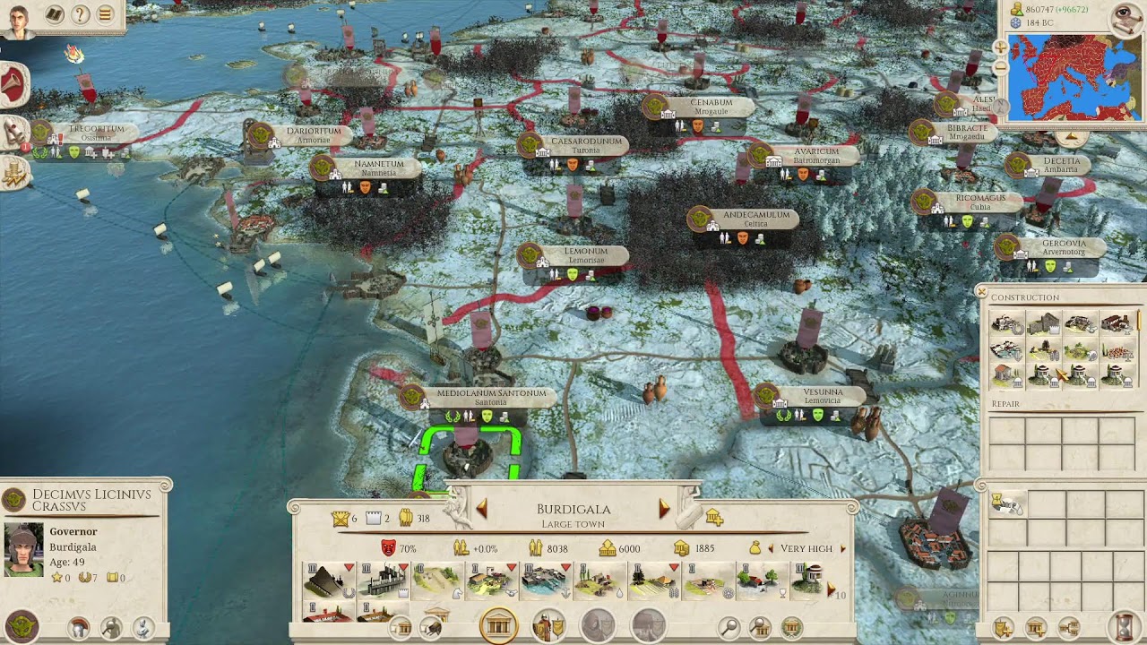 Europa Barbarorum Remastered Rome 45# Imperatores finish the Conquest