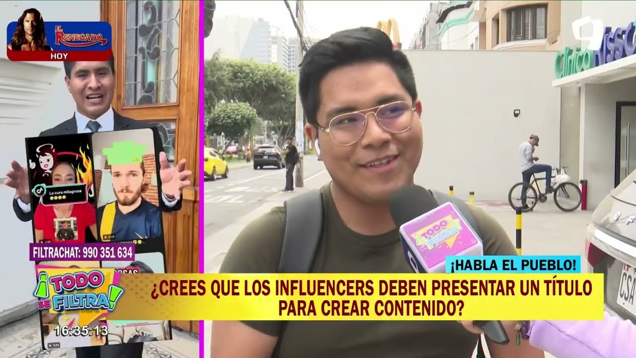 Jhovan Tomasevich critica denominada &lsquo;ley del influencer&rsquo;: &ldquo;Es una estupidez&rdquo;