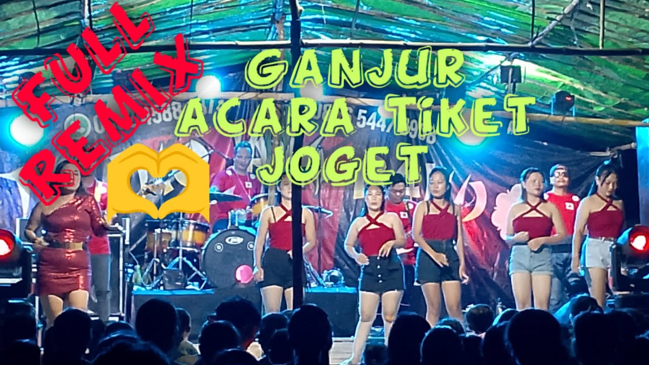 🔴MIX  ACARA JOGET GANJUR 🔴 TALINO JAYA BAND 🔴