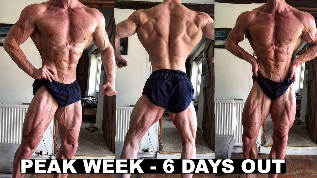 Peak Week Plan, 6 Days Out, Tips For Peak Week and Show Day