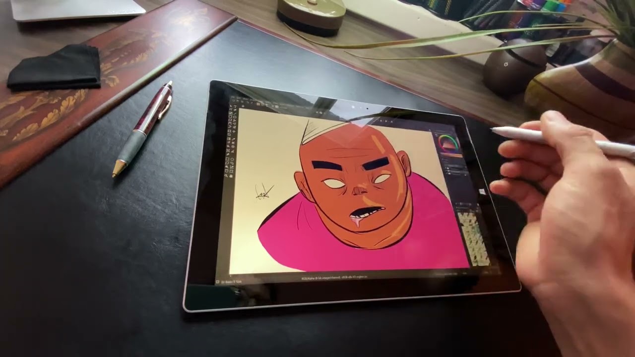 Drawing on Surface pro 3 in 2022